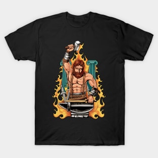 God of Greek mythology - Hephaistos T-Shirt